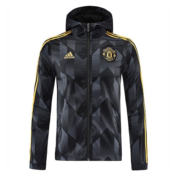 Giacca a vento Manchester United 22/23 Grigio Nero